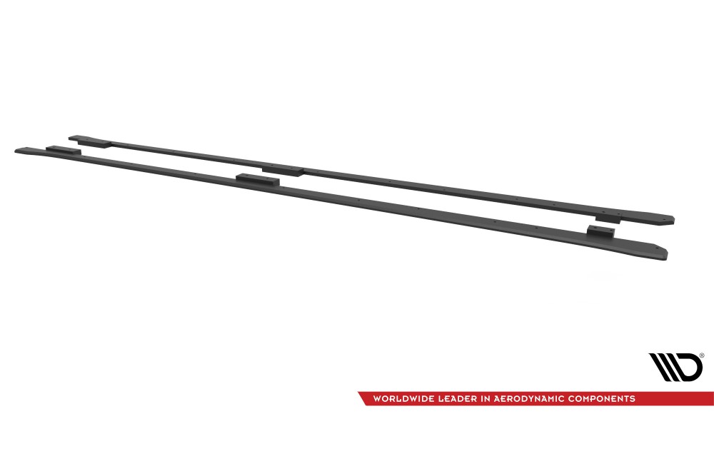 Street Pro Side Skirts Diffusers Cupra Leon Mk1 - Black Street Pro Side Skirts Diffusers Cupra Leon Mk1 - Black
