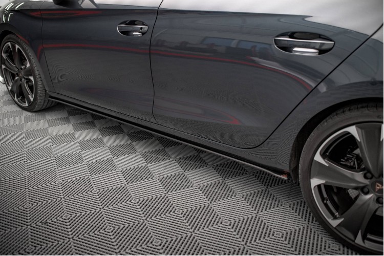 Street Pro Side Skirts Diffusers Cupra Leon ST \/ Hatchback Mk1 \/ Mk1 Facelift