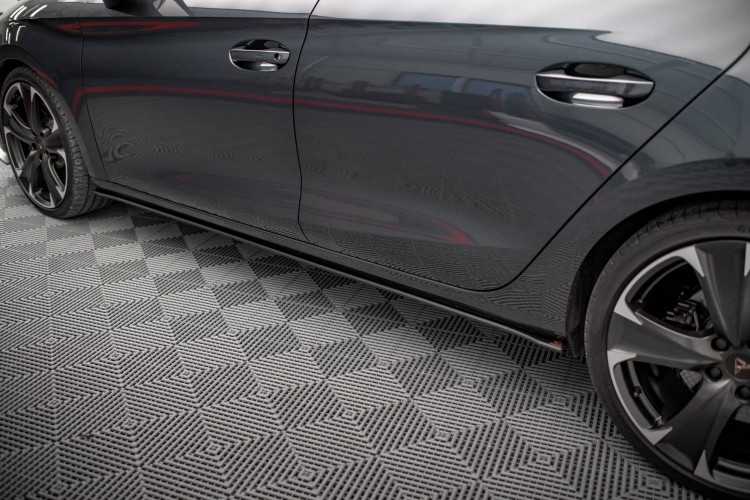 Street Pro Side Skirts Diffusers Cupra Leon ST \/ Hatchback Mk1 \/ Mk1 Facelift