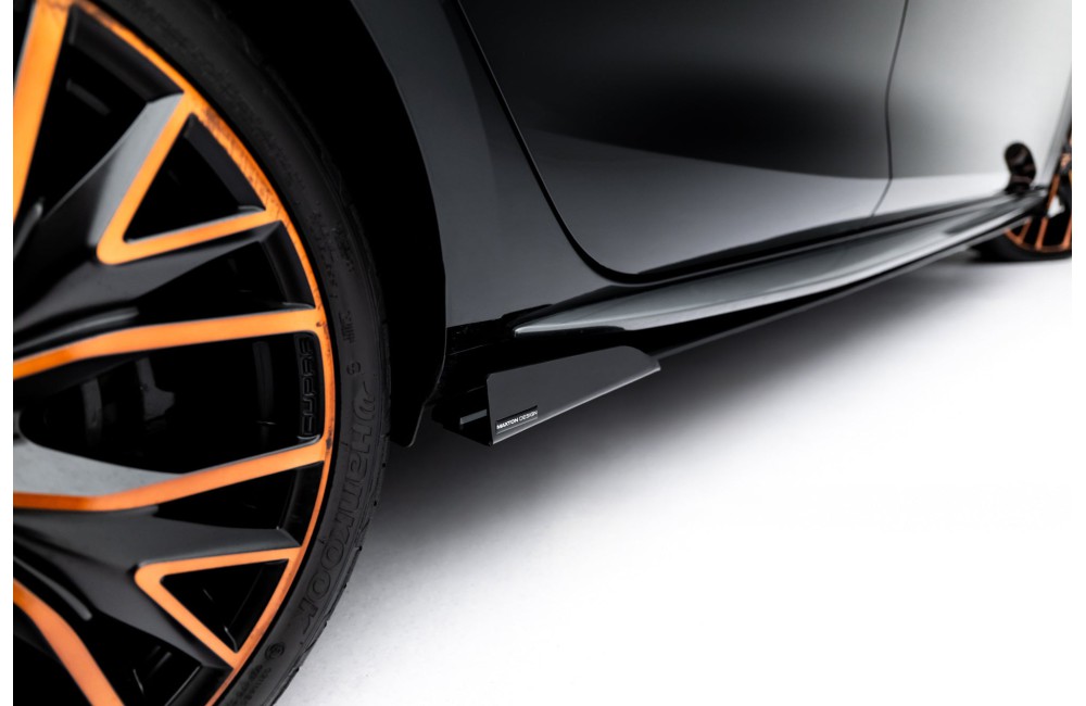 Street Pro Side Skirts Diffusers + Flaps Cupra Leon ST / Hatchback Aero Mk1 / Mk1 Facelift