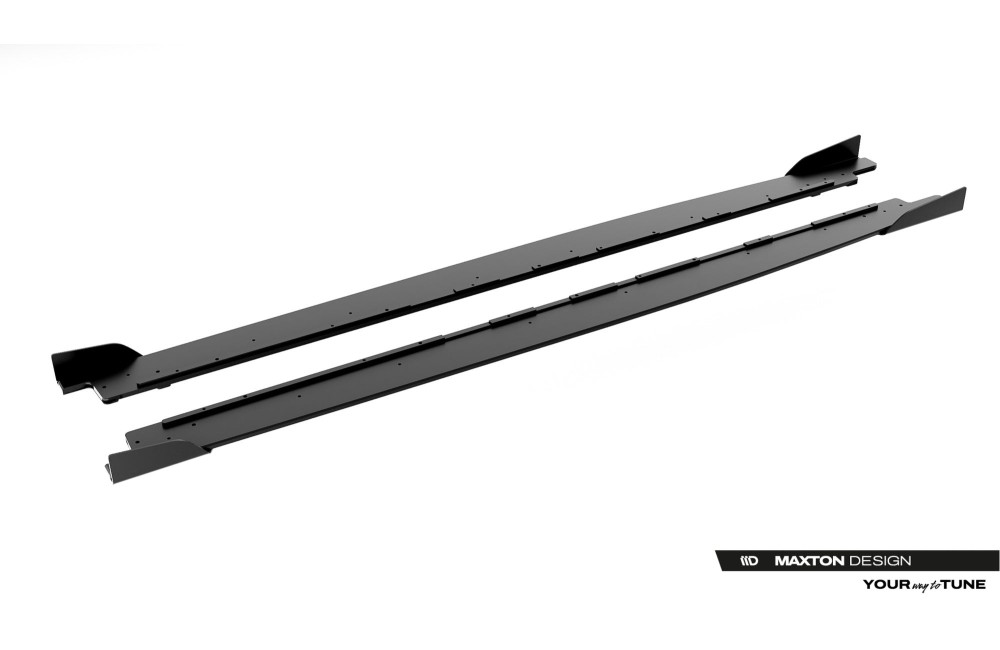 Street Pro Side Skirts Diffusers + Flaps Cupra Leon ST / Hatchback Aero Mk1 / Mk1 Facelift