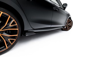 Street Pro Side Skirts Diffusers + Flaps Cupra Leon ST / Hatchback Aero Mk1 / Mk1 Facelift