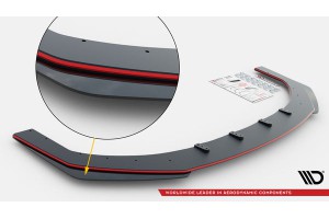 Street Pro Front Splitter + Flaps Cupra Leon ST / Hatchback Mk1 Facelift