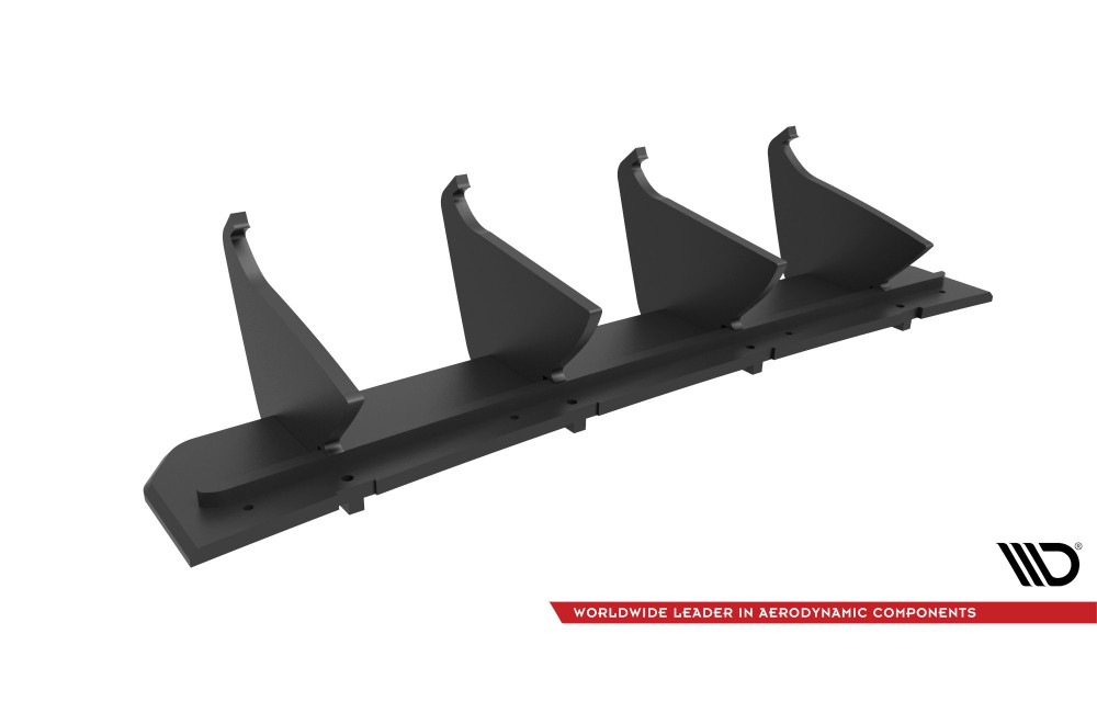 Street Pro Rear Diffuser Cupra Leon ST Mk1 - Black