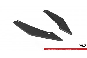 Street Pro Rear Side Splitters Cupra Leon ST Mk1 - Black