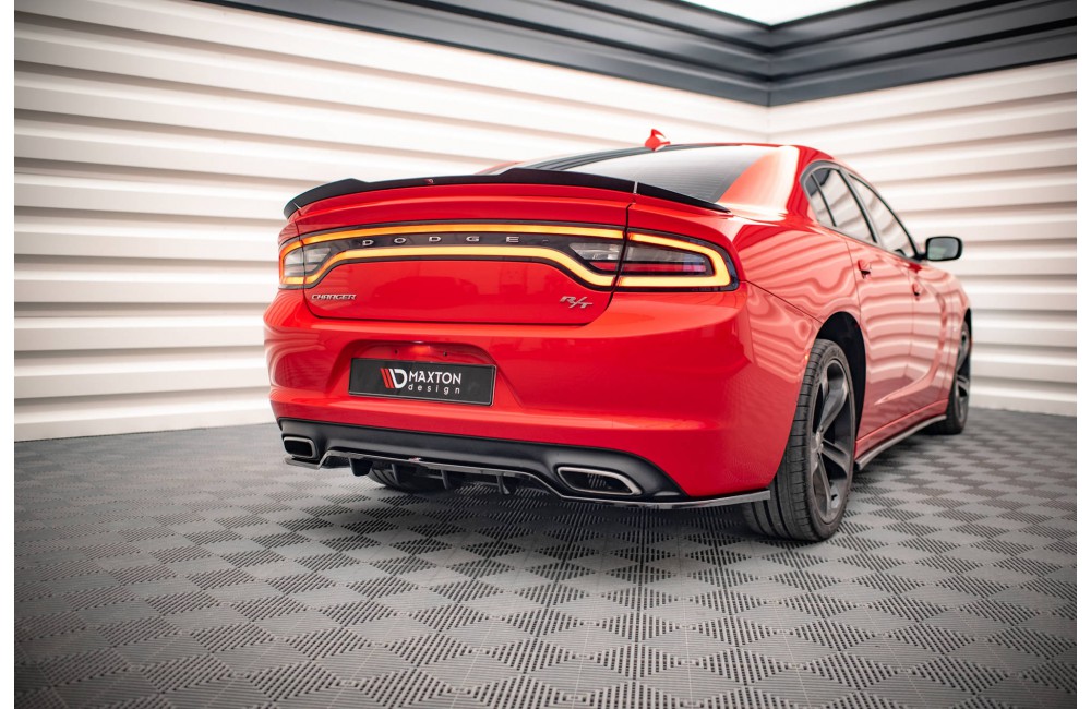 Rear Splitter (with vertical bars) Dodge Charger RT Mk7 Facelift