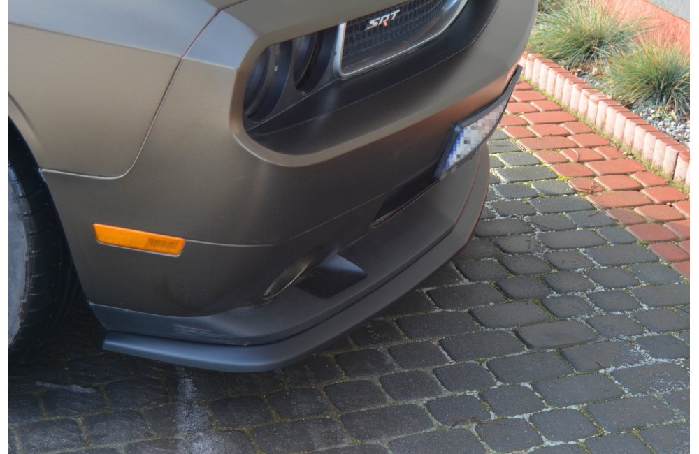 FRONT SPLITTER DODGE CHALLENGER MK3. PHASE-I SRT8 COUPE