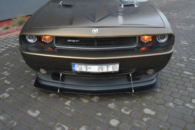 ΥΒΡΙΔΙΚΟΣ ΠΡΟΦΥΛΑΚΤΗΡΑΣ SPLITTER V.1 DODGE CHALLENGER MK3. PHASE-I SRT8 COUPE