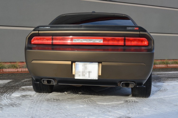 Πίσω Splitter DODGE CHALLENGER MK3. PHASE-I SRT8 COUPE (χωρίς κάθετες ράβδους)