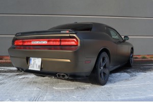 REAR SIDE SPLITTERS DODGE CHALLENGER MK3. PHASE-I SRT8 COUPE