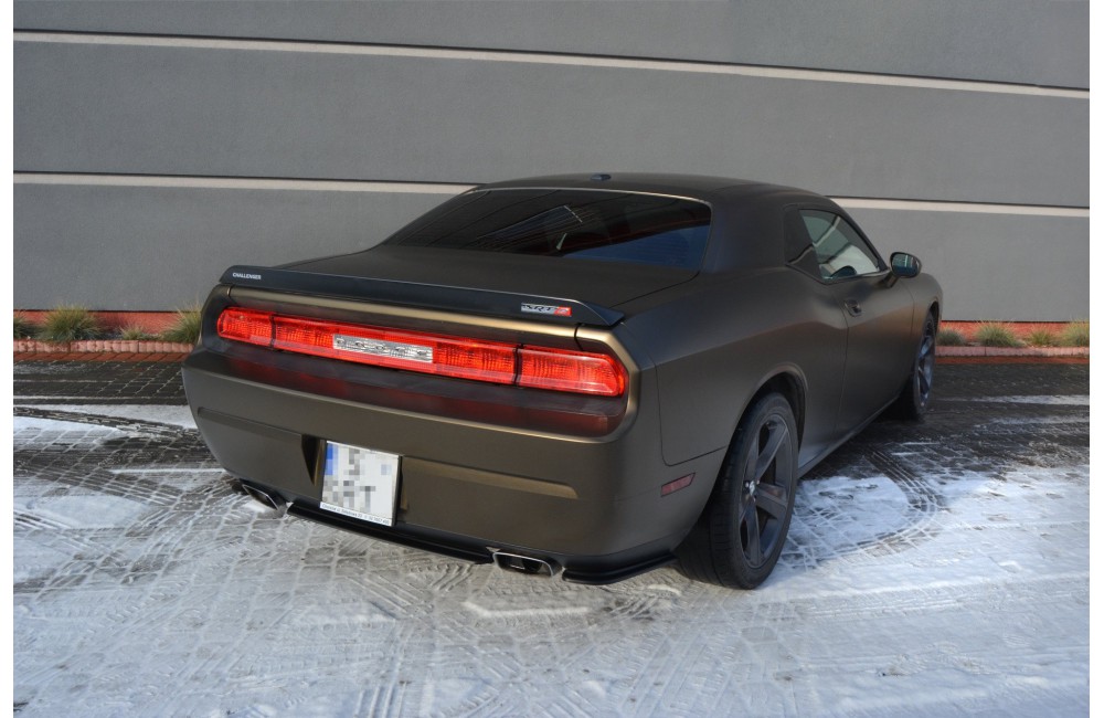 REAR SIDE SPLITTERS DODGE CHALLENGER MK3. PHASE-I SRT8 COUPE