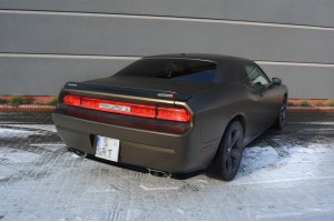 REAR SIDE SPLITTERS DODGE CHALLENGER MK3. PHASE-I SRT8 COUPE