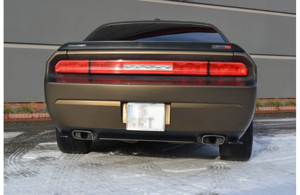 REAR SIDE SPLITTERS DODGE CHALLENGER MK3. PHASE-I SRT8 COUPE