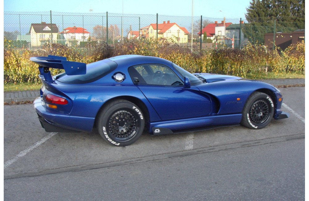 RACING SIDE SKIRTS DIFFUSERS DODGE VIPER GTS