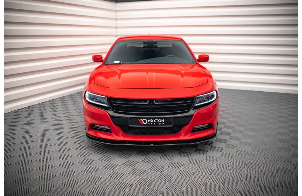 Street Pro Front Splitter Dodge Charger RT Mk7 Facelift - Black