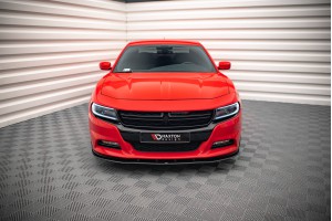 Street Pro Front Splitter Dodge Charger RT Mk7 Facelift - Black