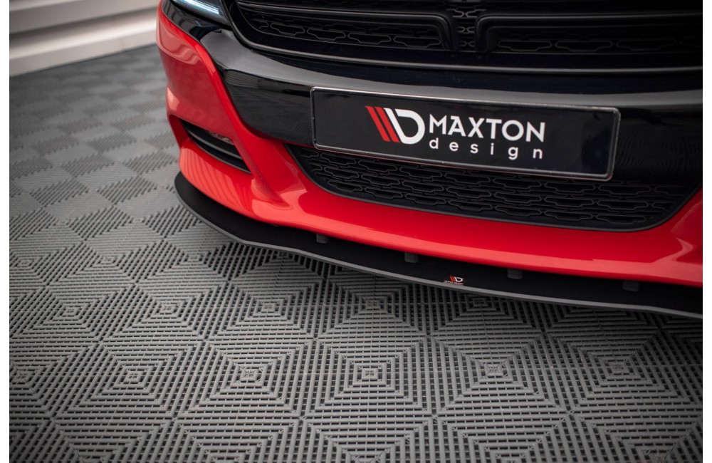 Street Pro Front Splitter Dodge Charger RT Mk7 Facelift - Black