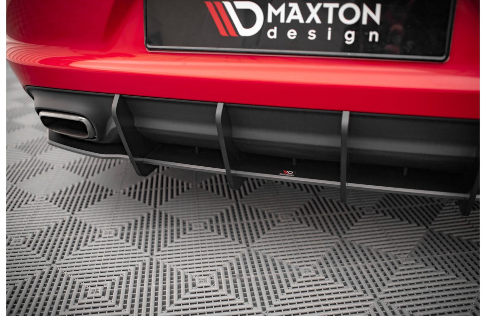 Street Pro Rear Diffuser Dodge Charger RT Mk7 Facelift - Black
