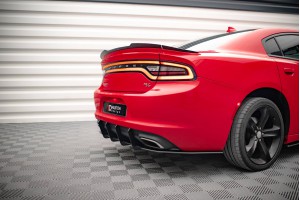Street Pro Rear Diffuser Dodge Charger RT Mk7 Facelift - Black