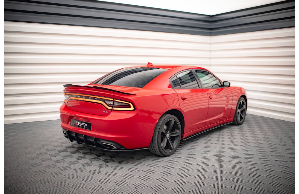 Street Pro Side Skirts Diffusers Dodge Charger RT Mk7 Facelift - Black Street Pro Side Skirts Diffusers Dodge Charger RT Mk7 Facelift - Black