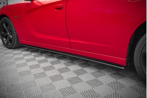 Street Pro Side Skirts Diffusers Dodge Charger RT Mk7 Facelift - Black Street Pro Side Skirts Diffusers Dodge Charger RT Mk7 Facelift - Black