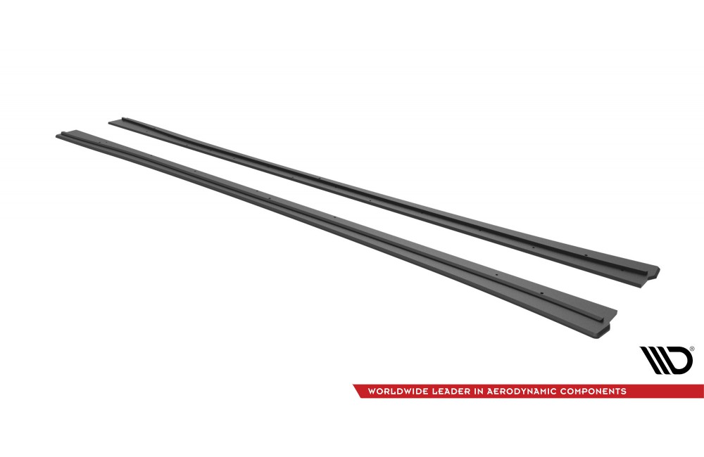Street Pro Side Skirts Diffusers Dodge Charger RT Mk7 Facelift - Black Street Pro Side Skirts Diffusers Dodge Charger RT Mk7 Facelift - Black