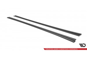 Street Pro Side Skirts Diffusers Dodge Charger RT Mk7 Facelift - Black Street Pro Side Skirts Diffusers Dodge Charger RT Mk7 Facelift - Black