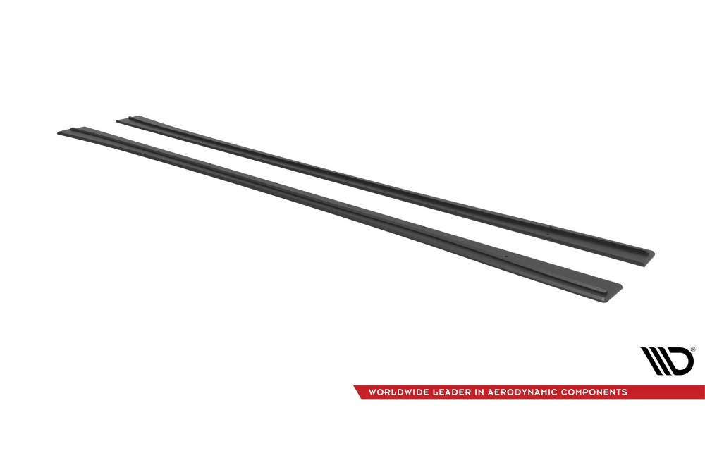 Street Pro Side Skirts Diffusers Dodge Charger RT Mk7 Facelift - Black Street Pro Side Skirts Diffusers Dodge Charger RT Mk7 Facelift - Black
