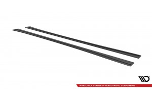 Street Pro Side Skirts Diffusers Dodge Charger RT Mk7 Facelift - Black Street Pro Side Skirts Diffusers Dodge Charger RT Mk7 Facelift - Black