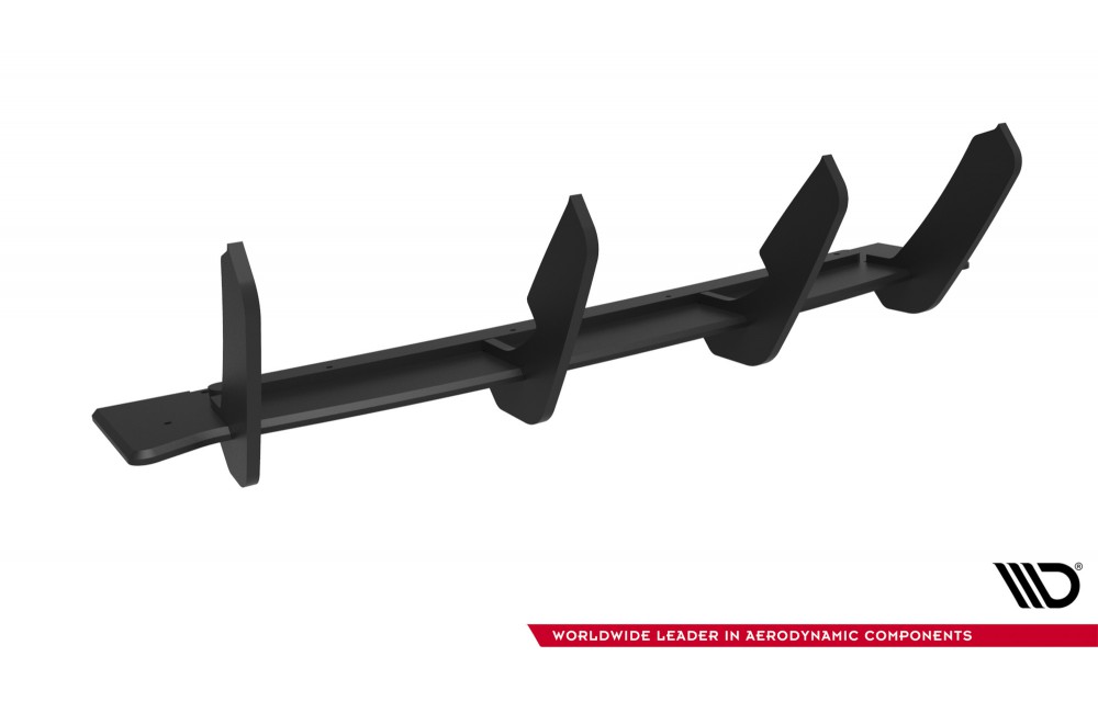 Street Pro Rear Diffuser Dodge Charger RT Scat Pack Widebody Mk3 Facelift - Black