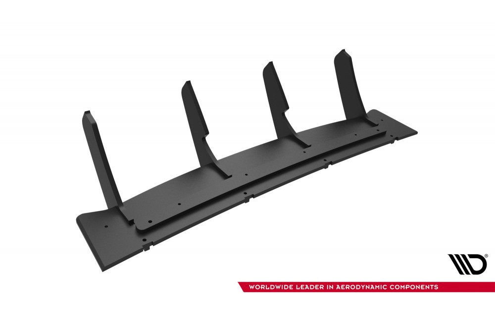 Street Pro Rear Diffuser Dodge Charger RT Scat Pack Widebody Mk3 Facelift - Black
