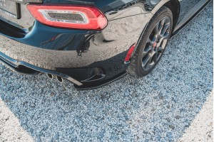 Rear Side Splitters Abarth 124 Spider
