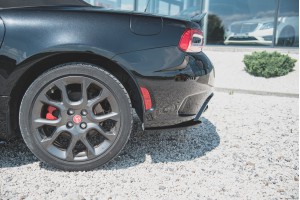 Rear Side Splitters Abarth 124 Spider