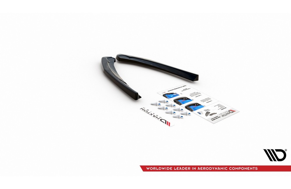 Rear Side Splitters Abarth 124 Spider