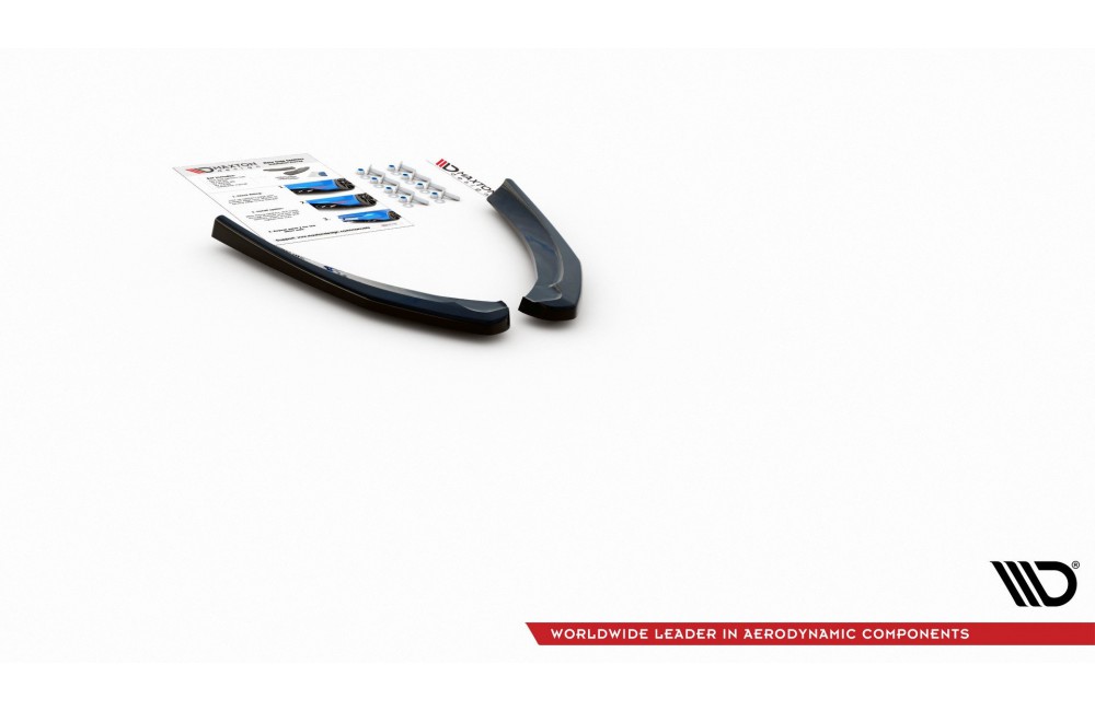 Rear Side Splitters Abarth 124 Spider