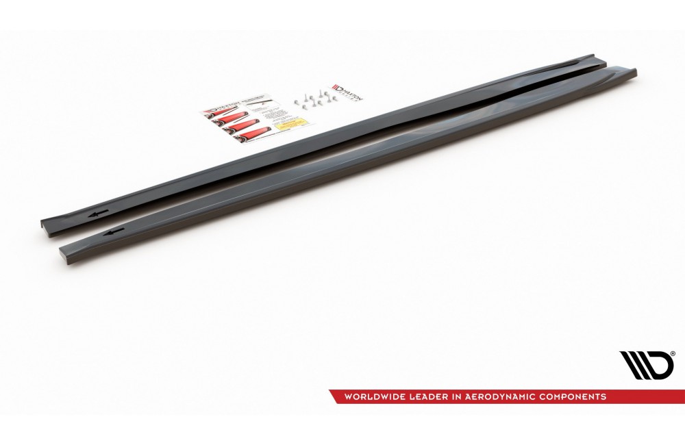 Side Skirts Diffusers Abarth 124 Spider