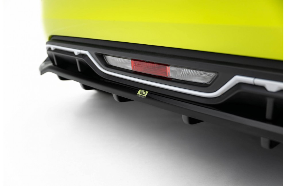 Rear Splitter (with vertical bars) Abarth 500e