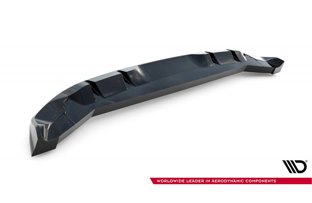 Rear Splitter (with vertical bars) Abarth 500e
