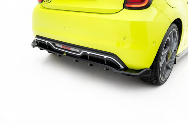Πίσω Splitter (με κατακόρυφες ράβδους) Abarth 500e