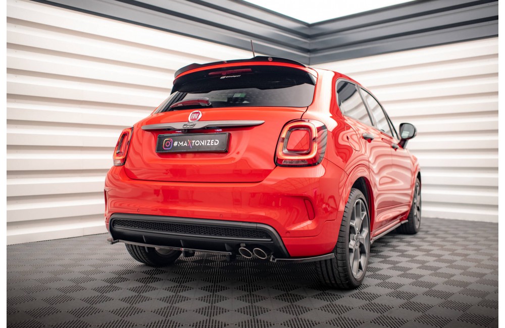 Rear Splitter (with vertical bars) Fiat 500X Sport Mk1 Facelift