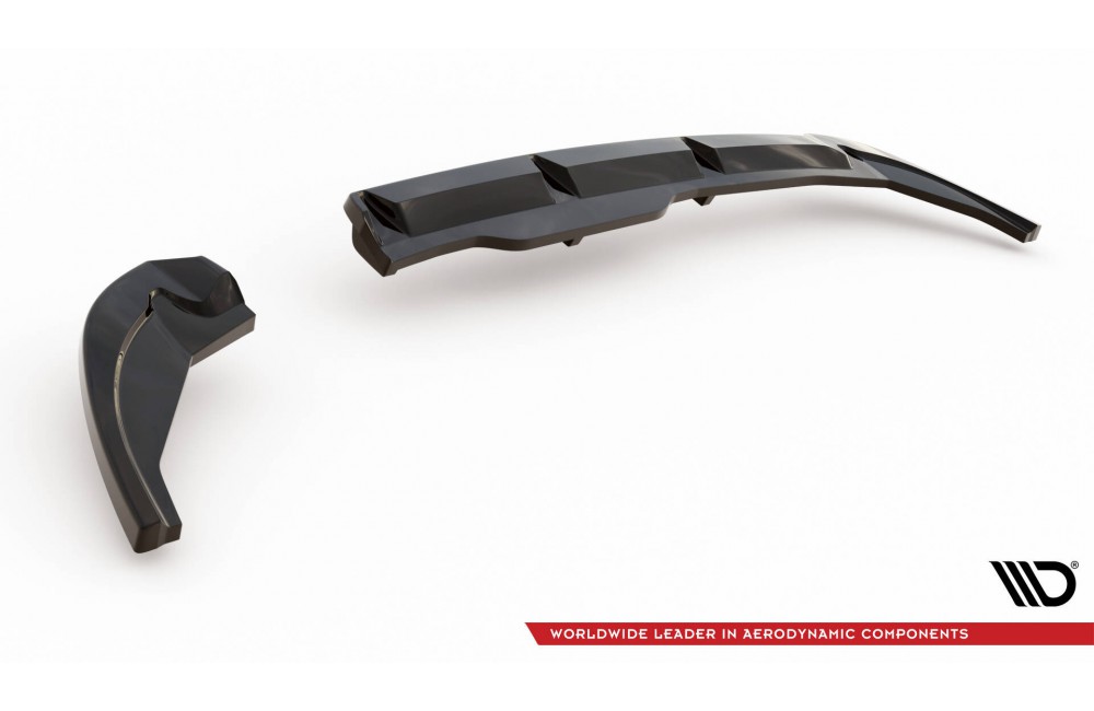 Rear Splitter (with vertical bars) Fiat 500X Sport Mk1 Facelift