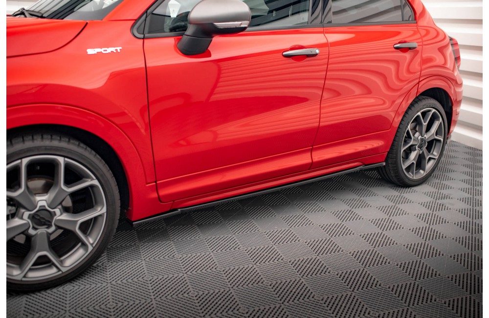Side Skirts Diffusers Fiat 500X Sport Mk1 Facelift