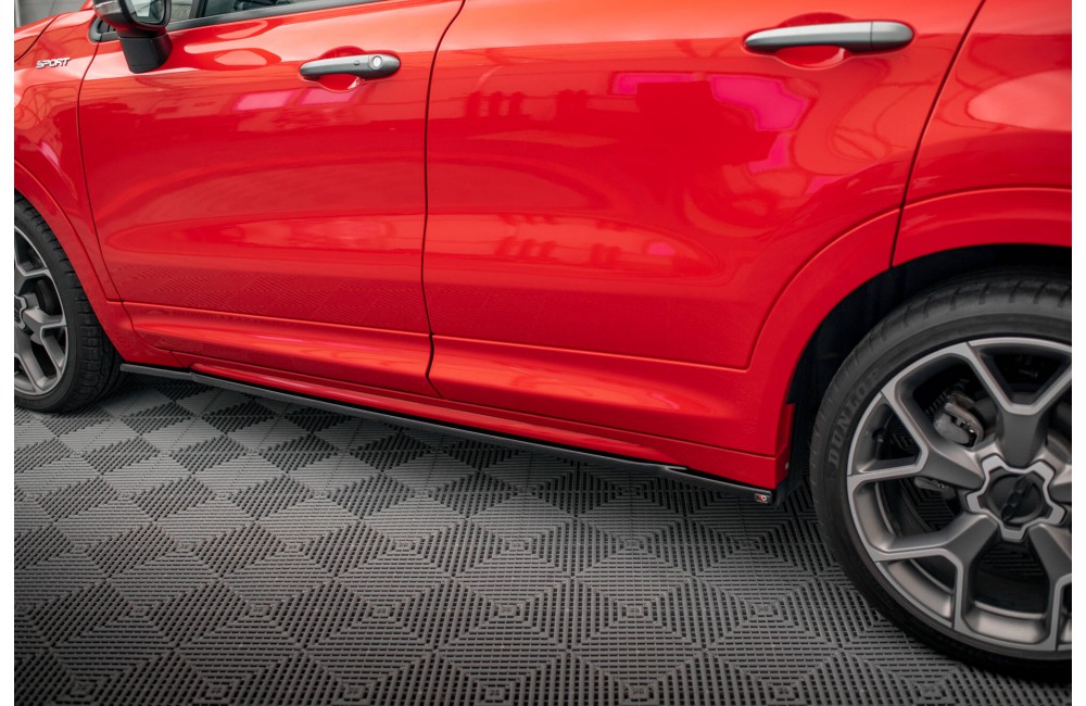 Side Skirts Diffusers Fiat 500X Sport Mk1 Facelift