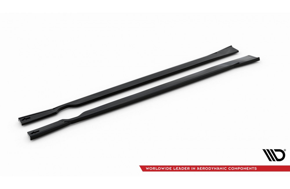 Side Skirts Diffusers Fiat 500X Sport Mk1 Facelift