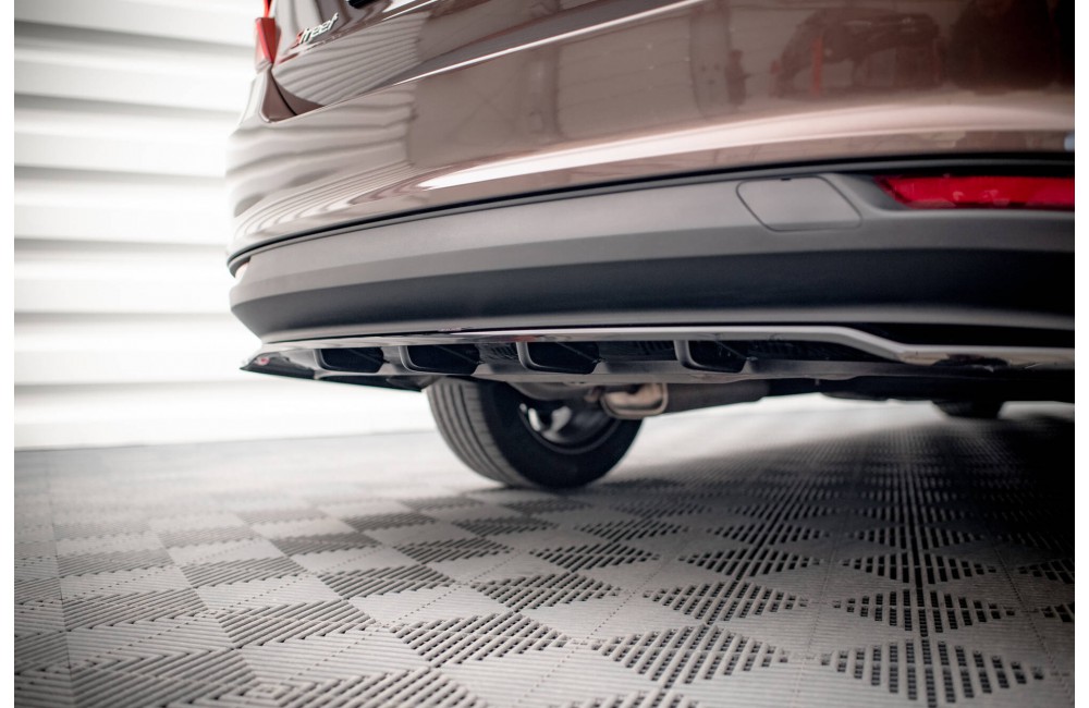 Rear Splitter (with vertical bars) Fiat Tipo S Sedan Mk1