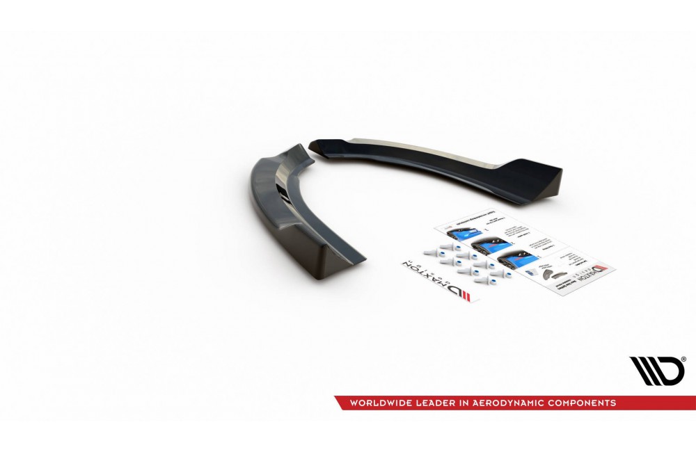 Rear Side Splitters Ford Escape Mk3