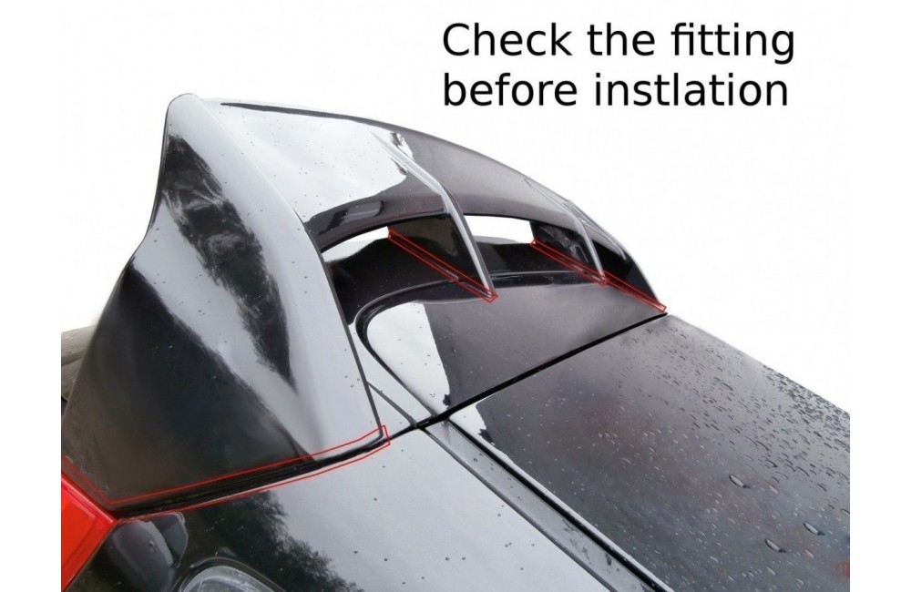 Roof Spoiler (RS Look) Ford Fiesta Mk7 / Mk7 FL Roof Spoiler (RS Look) Ford Fiesta Mk7 / Mk7 FL