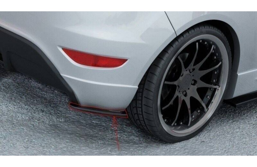 REAR SIDE SPLITTERS FORD FIESTA
