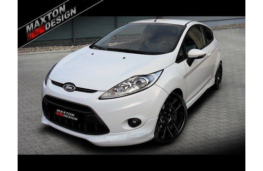 Front Bumper Spoiler Ford Fiesta Mk7 Front Bumper Spoiler Ford Fiesta Mk7