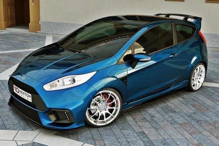 Πρόσθιο Splitter (Focus RS Look Bumper) Ford Fiesta Mk7 FL